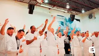 Inmate Worship LEADER Sings Gratitude Inside Prison