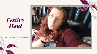 My Festive Gift Haul as a Queer Dark Fantasy Author | Publishing Deal!