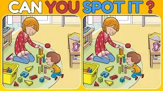 Spot The Difference #126✅ CAN YOU SPOT IT? [ Find 3 Differences Hard ]