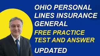 Ohio Personal Lines Insurance General Free Practice Test And Answer