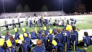EGRHS Drumline Cymbal and Bass Solos 10-7-16