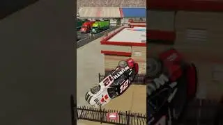 ОПЫТ NASCAR '25 #nascar #nascar25 #аварии