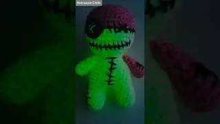 👻 КТО ЭТО? ВЯЗАНАЯ ИГРУШКА КРЮЧКОМ АМИГУРУМИ! #амигуруми #вязаныеигрушки