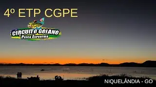 CIRCUITO GOIANO DE PESCA ESPORTIVA - 4&ordm; ETAPA NIQUEL&Acirc;NDIA