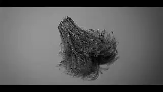 Unrolling Magnetic Particles | NO AI |  Houdini KineFX + Cinema 4d Redshift. #3d #blender #redshift