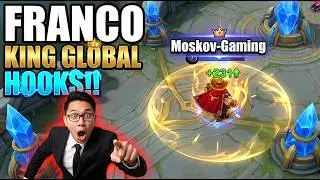 🎯 TOP 1 FRANCO HOOKS 2025 &ndash; UNSTOPPABLE TANK BUILD! + EMBLEM FOR INSTANT HOOK KILLS! #fraco #ml 