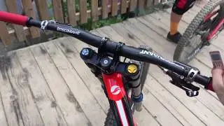 Top training in Pylypets bike park