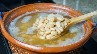 Como hacer FRIJOLES DE LA OLLA MÁS SABROSOS