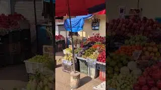 Fresh Fruit Market in Mapusa, Goa: A Colorful Glimpse of Local Life