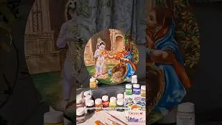 Krishna Painting 😍🥹✨️#acrylicpainting #artshorts #art #painting #krishna #drawing #shorts #artist