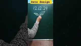 Easy date design idea #dates #unique date design #trending