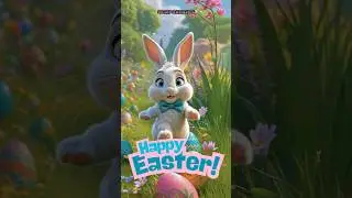 Happy Easter to all🐰#eastersunday #easterbunny #easterstory #bunny #animation #toddlerdevelopment