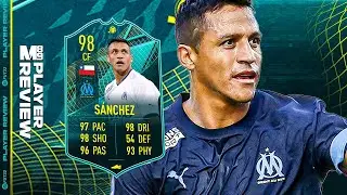 98 MOMENTS ALEXIS SANCHEZ PLAYER REVIEW | FIFA 22 Ultimate Team