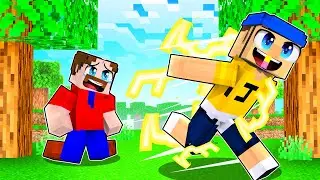 Using SUPER SPEED To Prank My Daddy in Minecraft!