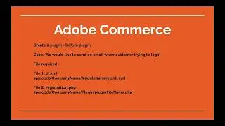 Creating before plugin - Magento 2 - Adobe Commerce