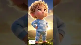 His Love, My Shepherd 🐑💛 | Bible Song for Kids #shorts