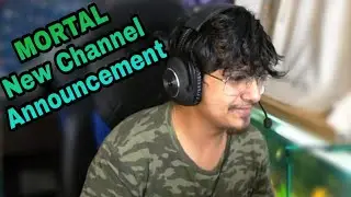 MortaL New YouTube Channel Announcement | MortaL New Channel | Mortal 6M Subscribers Complete |