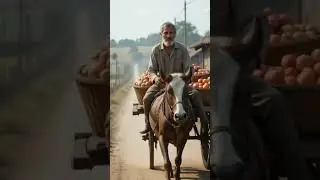 A poor farmer&rsquo;s hard work and a rich girl&rsquo;s mischief &mdash; an emotional story 🍎🔥#EmotionalStory #peace