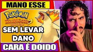 Da Para ZERAR Pokemon HeartGold SEM LEVAR DANO e em APENAS SETE DIAS!? | Leozin React
