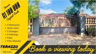 3 BR Home in Crystal Park in Benoni