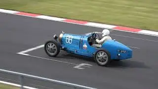 VSCC Williams, Bruton, Kenneth & Bowen Trophies for Pre-1935 Grand Prix Cars Race Donington Park