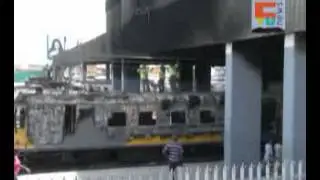 Metrorail Carriage Burn