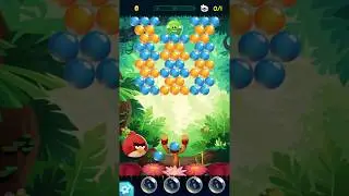 Angry Birds POP Bubble Shooter - Level 2. Gameplay Android