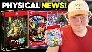 Анонсированы НОВЫЕ физические версии игр для Nintendo Switch и Switch 2!