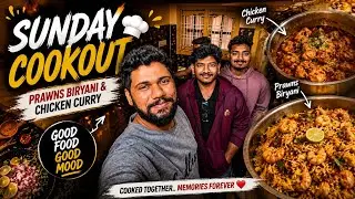 Cousins in the Kitchen | Royyalu Pulav, Chicken Ghee Roast & Full Time Comedy