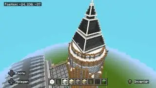 Minecraft: Messeturm Frankfurt, Messepavillon, Messehalle 1, Frankfurt