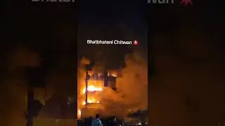 Gen z protest in Nepal. Bhatbhateni, Chitwan