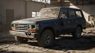 ASMR Car Restoration Full Rebuild of Toyota Land Cruiser 1985 FJ60 from