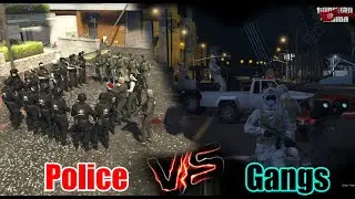 Police Vs Gangs |Tunisia Nation rp 🔥
