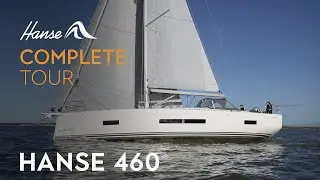 Hanse 460 &ndash; Complete Yacht Tour including helm setup, sail options and interior layout.