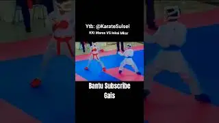 KKI Maros (M. Sauki) VS Inkai Mksr (Hildan) | Kumite Pemula Putra || Open Turnamen Karate Sulsel