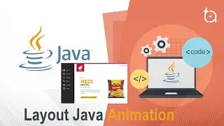 Layout Java Animation com Menu