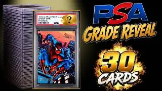 Оцените состояние коллекционных карточек PSA: 30 винтажных карточек Marvel (некоторые из них &ndash; бо...