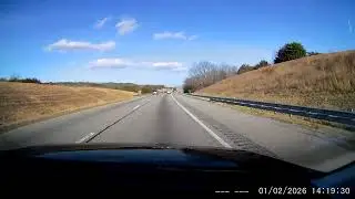 Virginia to Pennsylvania - Silent Timelapse Drive - I-64, I-81, I-70, I-99