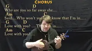 Just Like Heaven (The Cure) Ukulele Cover Lesson in G with Chords/Lyrics