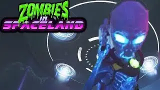 COD: IW. Zombies in Spaceland. Режим битвы с боссом. Соло заходы.