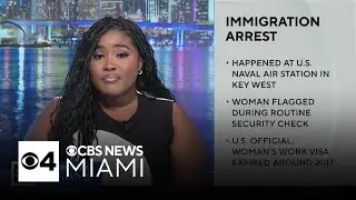 Wife of U.S. Coast Guardsman arrested by federal immigration officials authorities in Key West