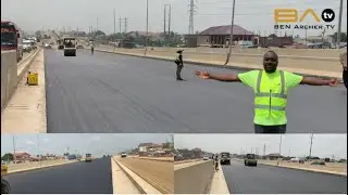 Road Revolution! Final Asphalt Phase Starts on 🇬🇭 Ghana&rsquo;s Mega 10-Lane Highway. Kpobiman- Sansam