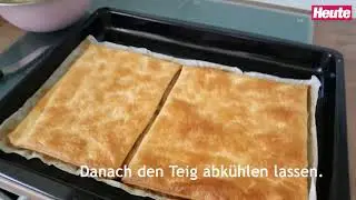 Diese Cremeschnitte hat nur vier Zutaten