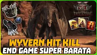 ORACULO WYVERN DESTRUINDO END GAME! HIT KILL TELA INTEIRA! Path of Exile 2: Last of Druids 0.4