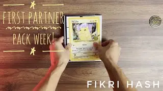 [ASMR] Pokemon First Partner Pack WEEK! - Collector's Binder ( Last day dah 😭)