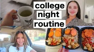 COLLEGE NIGHT ROUTINE 2019 | Kenzie Elizabeth