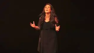 SAMANTHA HILL at the Stockport Final of Britain Does Variety 2017