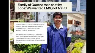 Queens Man Shot by NYPD &mdash; Family Says &ldquo;We Asked for EMS, Not Police&rdquo; | LIVE