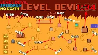 Level Devil - Chapter 1 All Levels Speedrun No Death