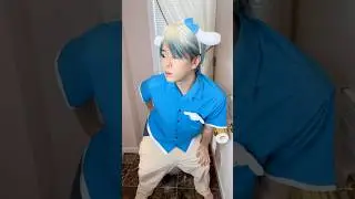 USE A CARDBOARD TOILET！#asmr
